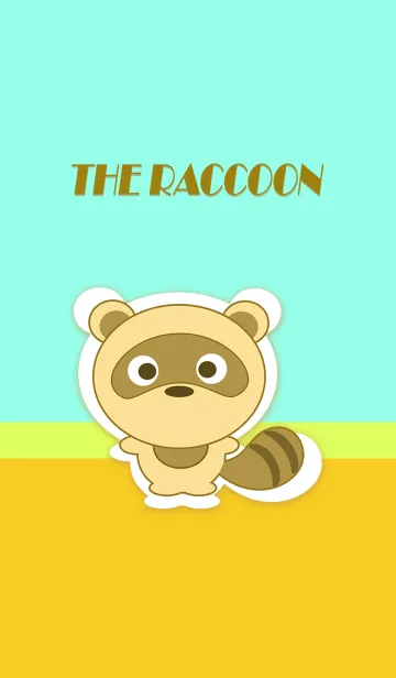 [LINE着せ替え] Cute Raccoonの画像1