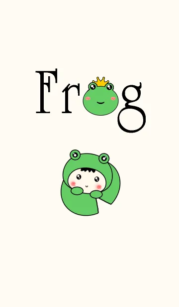 [LINE着せ替え] Little Frogの画像1