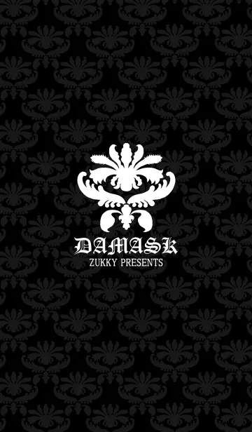 DAMASK black and white.の着せ替えメイン画像