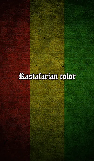 [LINE着せ替え] DARK Rastafarian colorの画像1
