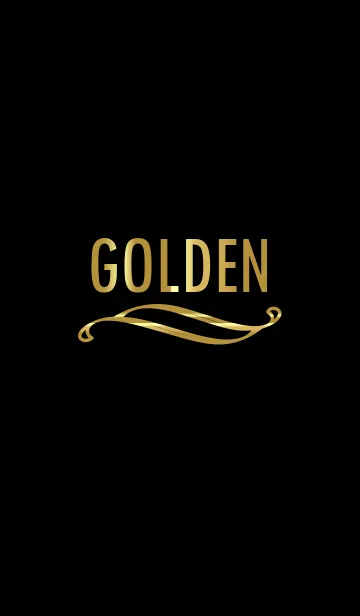 [LINE着せ替え] Golden - Simple but still luxuryの画像1