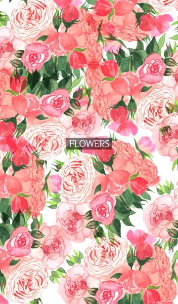 water color flowers_139の着せ替えメイン画像