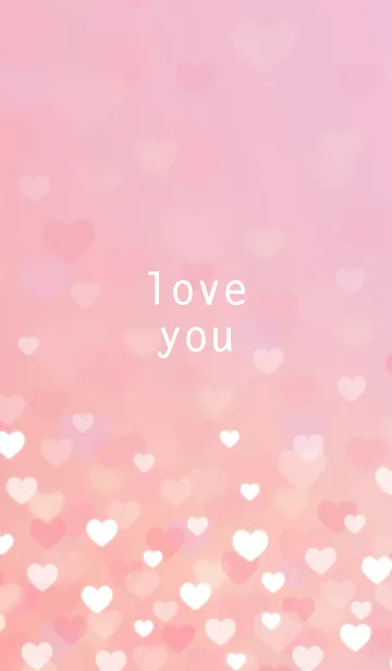 [LINE着せ替え] love you :)の画像1