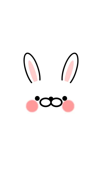 うさぎだけの着せ替えメイン画像