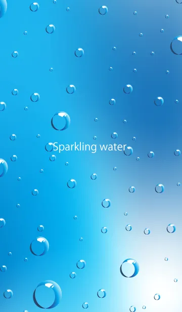 [LINE着せ替え] Sparkling water.の画像1