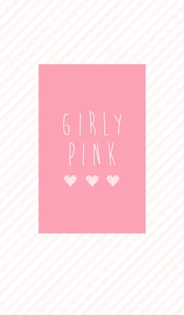 [LINE着せ替え] GIRLY PINKの画像1