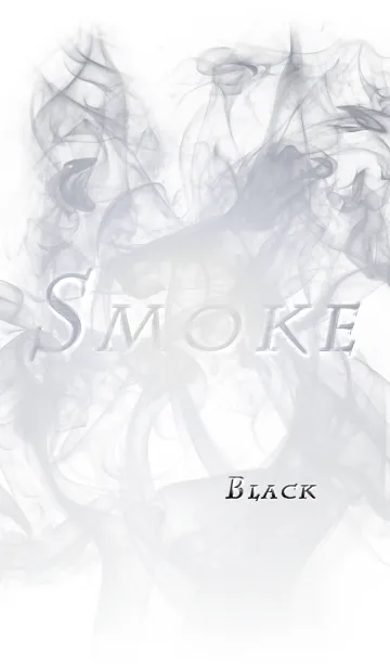 Smoke series Blackの着せ替えメイン画像