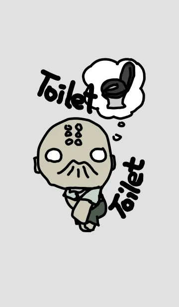 [LINE着せ替え] toilet...toilet...の画像1