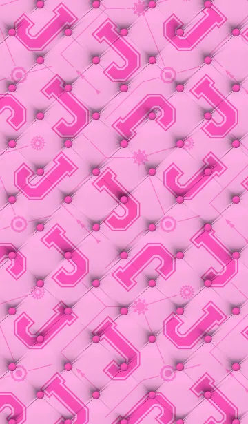 [LINE着せ替え] Pink Jの画像1