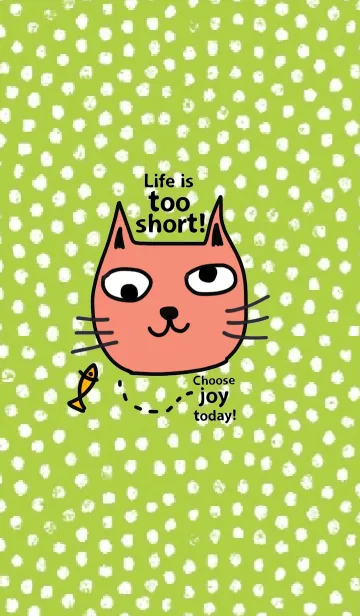 Happy Cat in April by Kukoyの着せ替えメイン画像