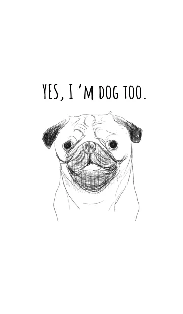 [LINE着せ替え] うん、僕も犬だよ。の画像1