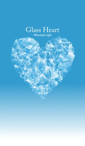 [LINE着せ替え] Glass Heart Theme.の画像1