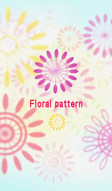 [LINE着せ替え] 華＊模様Ⅱの画像1