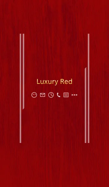 [LINE着せ替え] Luxury Red colourの画像1
