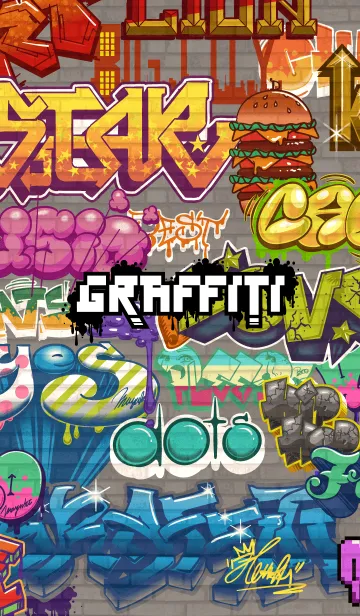 [LINE着せ替え] グラフィティ graffitiの画像1