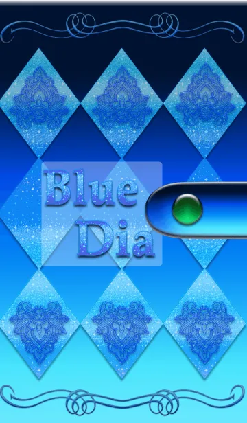 [LINE着せ替え] 青色が綺麗なブルーダイアダイアリーの画像1