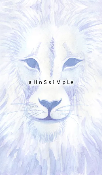 [LINE着せ替え] ahns simple_054_lionの画像1