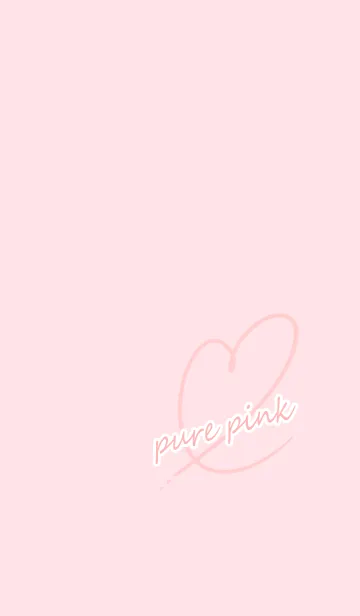 [LINE着せ替え] pure pinkの画像1