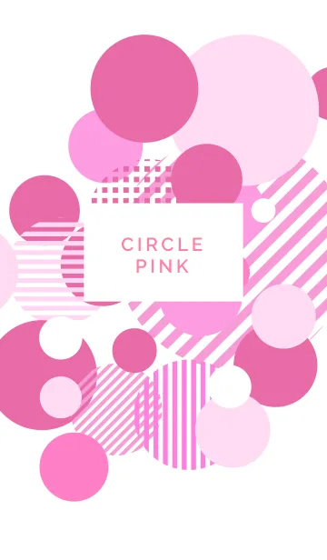 [LINE着せ替え] CIRCLE PINKの画像1