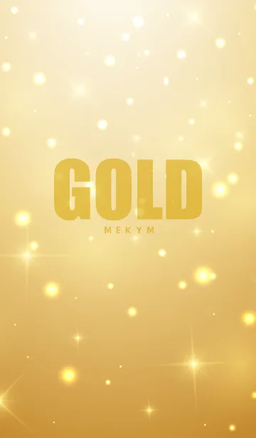 [LINE着せ替え] SIMPLE GOLD THEMEの画像1