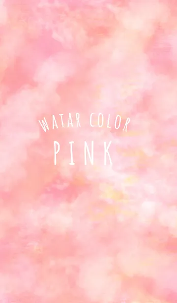 [LINE着せ替え] -WATER COLOR- PINKの画像1