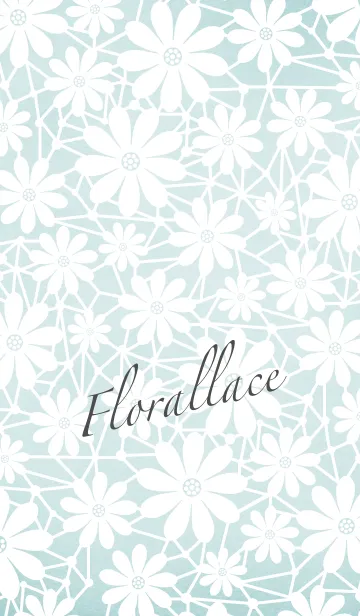 [LINE着せ替え] floral laceの画像1