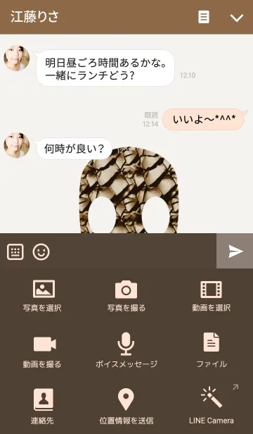 [LINE着せ替え] Cracked skullの画像4