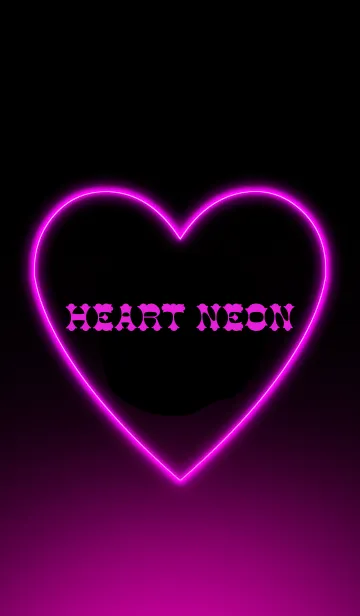 [LINE着せ替え] HEART NEON1の画像1