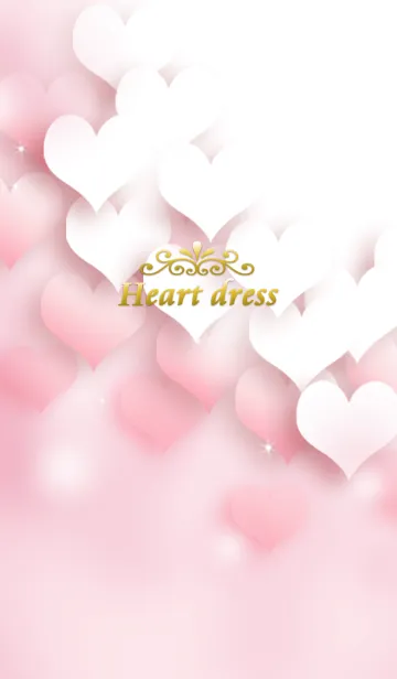 ハート ドレスの着せ替えメイン画像