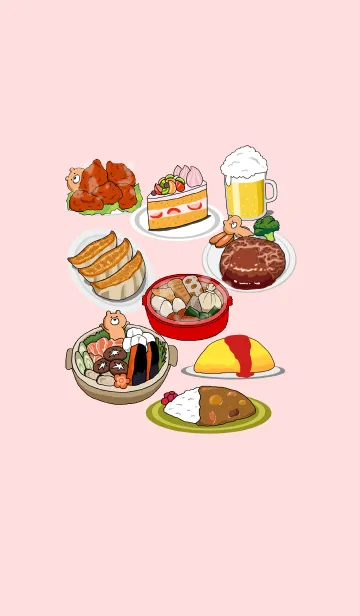 おなかがへる着せ替えの着せ替えメイン画像