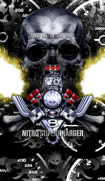 [LINE着せ替え] V8 ニトロ・スーパーチャージャーの画像1