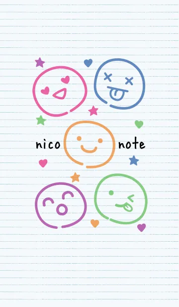 [LINE着せ替え] nico noteの画像1