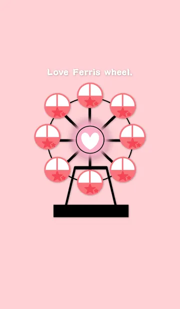 [LINE着せ替え] Love Ferris wheelの画像1