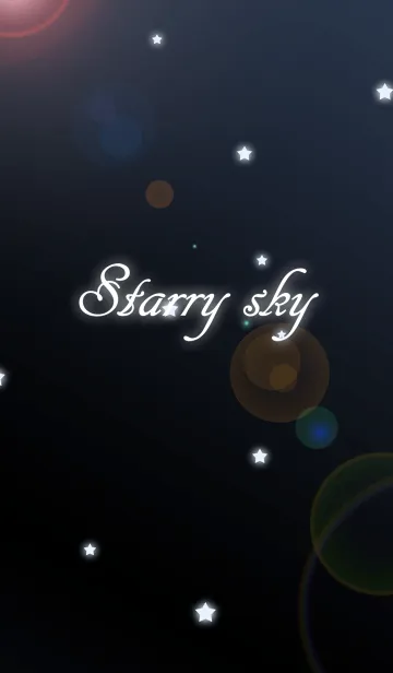 [LINE着せ替え] 最も美しい星空の画像1