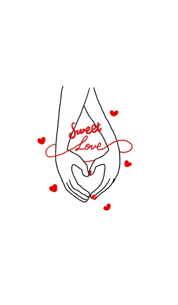 [LINE着せ替え] SWEET LOVERSの画像1