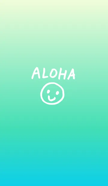 [LINE着せ替え] アロハスマイルの画像1