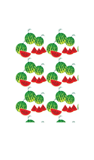 Watermelon theme v.2の着せ替えメイン画像