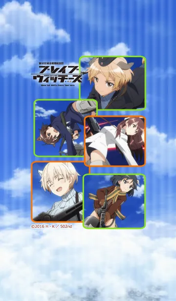 ブレイブウィッチーズ01の着せ替えメイン画像