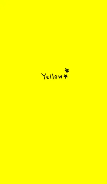 [LINE着せ替え] 黄色の着せ替えの画像1