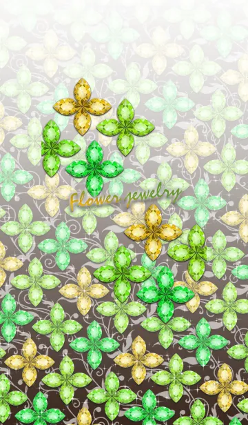 [LINE着せ替え] Flower jewelryの画像1