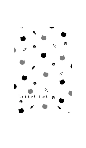 [LINE着せ替え] ねこ柄の画像1