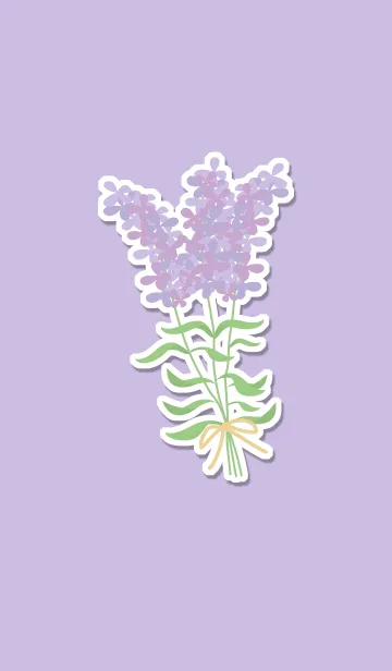 花：ラベンダーの着せ替えメイン画像