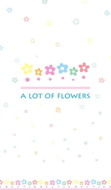 A lot of flowers 5.1の着せ替えメイン画像