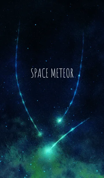 [LINE着せ替え] SPACE METEORの画像1