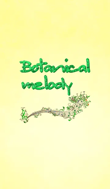[LINE着せ替え] Botanical melodyの画像1