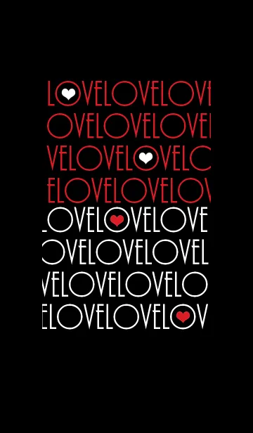 [LINE着せ替え] LOVE LOVE LOVE***の画像1