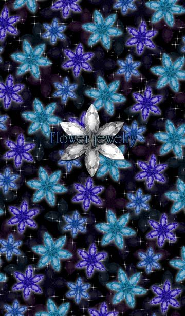 [LINE着せ替え] Flower jewelry -氷の華-の画像1