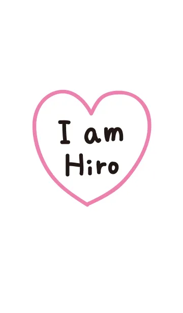 [LINE着せ替え] I am ひろの画像1