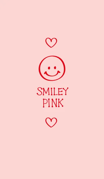 [LINE着せ替え] smiley pinkの画像1