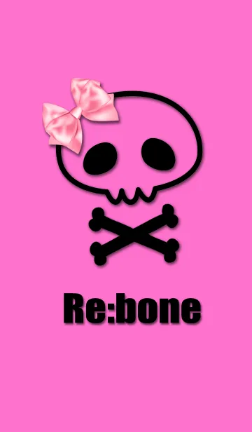 [LINE着せ替え] Re:bone【リ・ボーン】ピンクの画像1